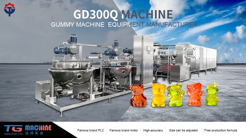 Línea de Producción de Gomitas Depositadas