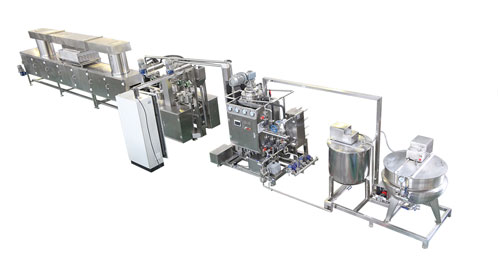 Línea de Producción de Caramelos Duros, Depositados