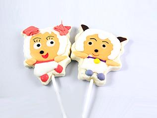 Productos hechos por nuestra máquina de marshmallow con depositadora