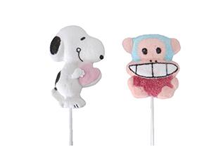 Productos hechos por nuestra máquina de marshmallow con depositadora