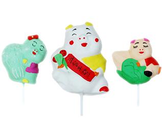 Productos hechos por nuestra máquina de marshmallow con depositadora