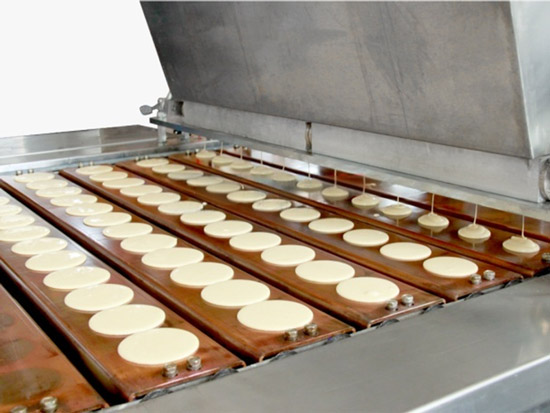 Máquina para hornear de cobre